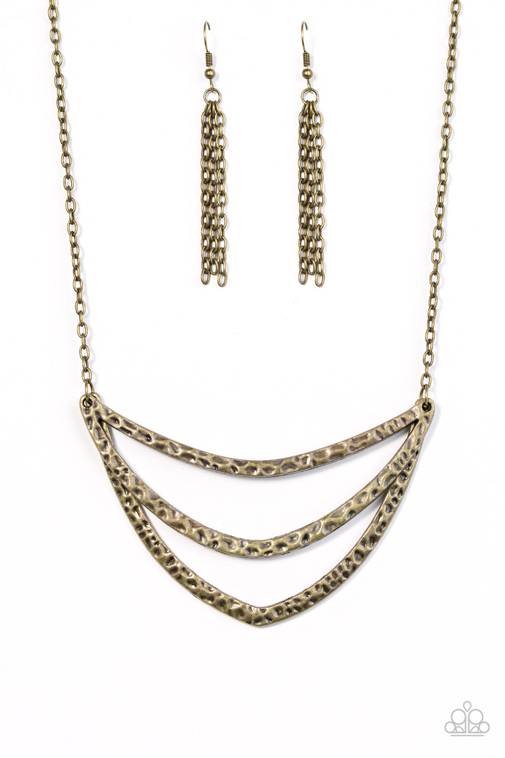 Jungle Rumble Brass Necklace