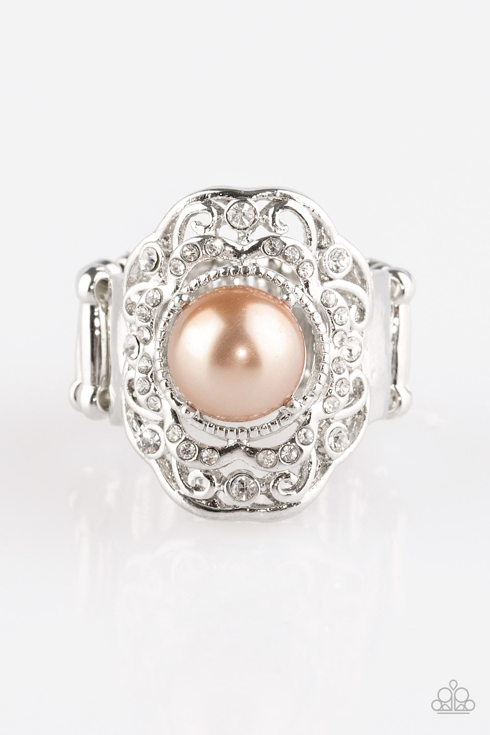 Pearl Princess Brown Ring