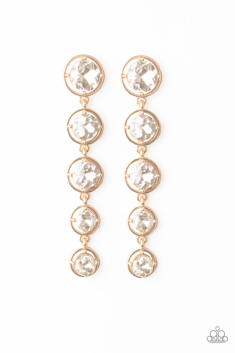 Drippin In Starlight Gold Earrings