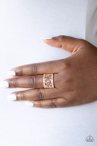 Regal Reflections Rose Gold Ring - Fashion Fix Exclusive