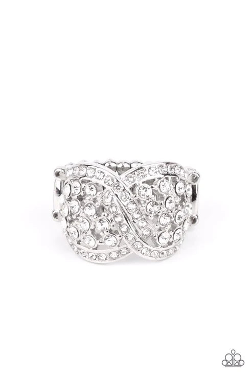 Immeasurable Iridescence White Ring