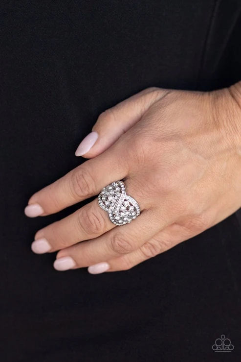 Immeasurable Iridescence White Ring