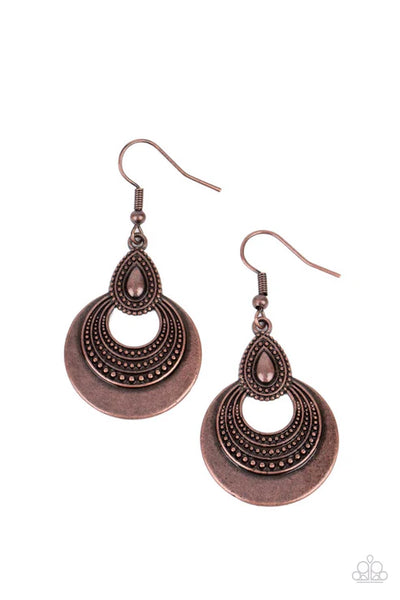 Mojave Mesquite Copper Earrings - Fashion Fix Exclusive