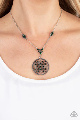 TIMELESS Traveler Green Necklace