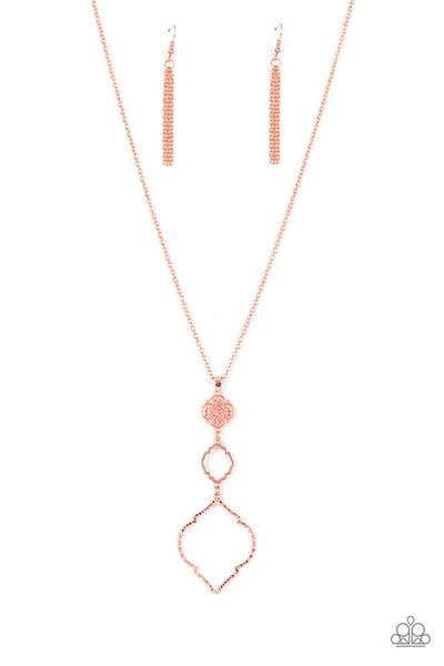 Marrakesh Mystery Copper Necklace - Fashion Fix Exclusive