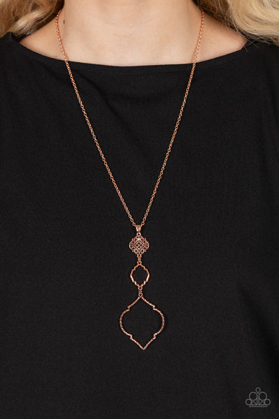 Marrakesh Mystery Copper Necklace - Fashion Fix Exclusive