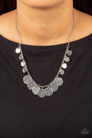 CHIME Warp Silver Necklace - Fashion Fix Exclusive