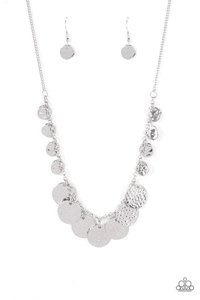 CHIME Warp Silver Necklace - Fashion Fix Exclusive