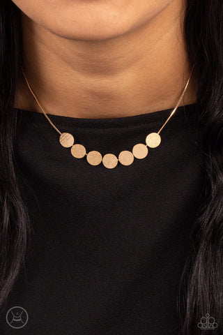 Slimmer Glimmer Gold Necklace - Fashion Fix Exclusive