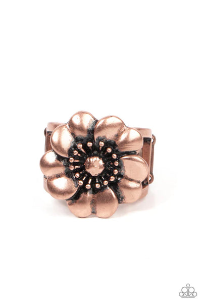 Floral Farmstead Copper Ring - Fashion Fix Exclusive