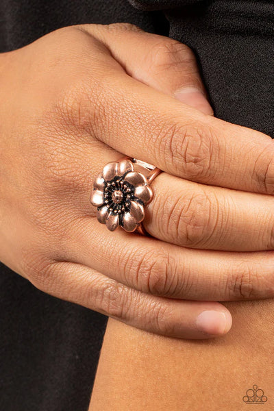 Floral Farmstead Copper Ring - Fashion Fix Exclusive