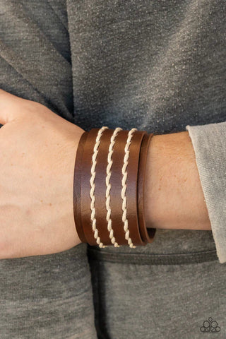 Real Ranchero Brown Bracelet - Fashion Fix Exclusive