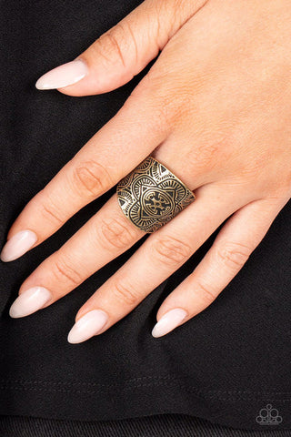 Argentine Arches Brass Ring - Fashion Fix Exclusive