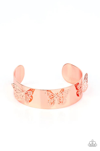 Magical Mariposas Copper Bracelet - Fashion Fix Exclusive