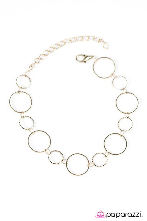 World Of Shimmer Brass Bracelet