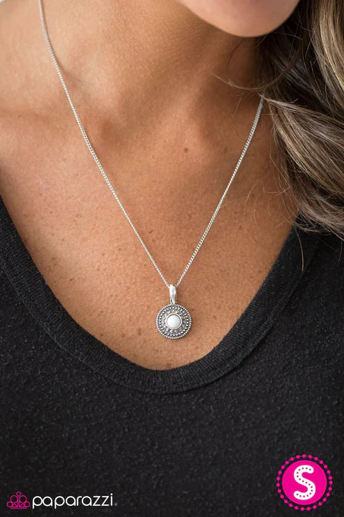 Always Sunny White Necklace
