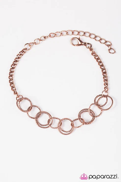 One RING Leads To Another Copper Necklace/Team Ring Leader Copper Bracelet