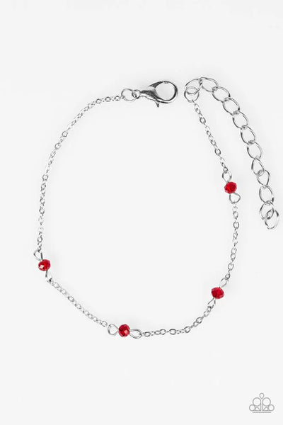 A Pinch Of Sparkle Red Bracelet