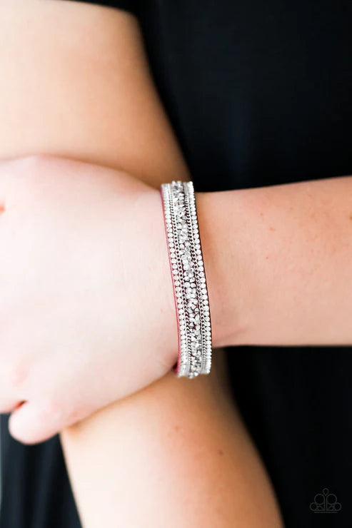 GLAM On Fire Red Wrap Bracelet*
