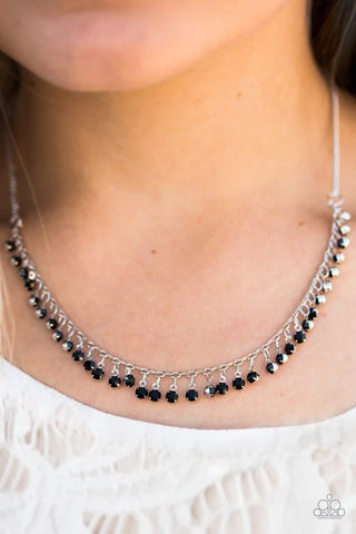 At First STARLIGHT Black Necklace