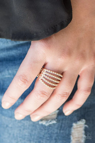 Ready or DOT Rose Gold Ring