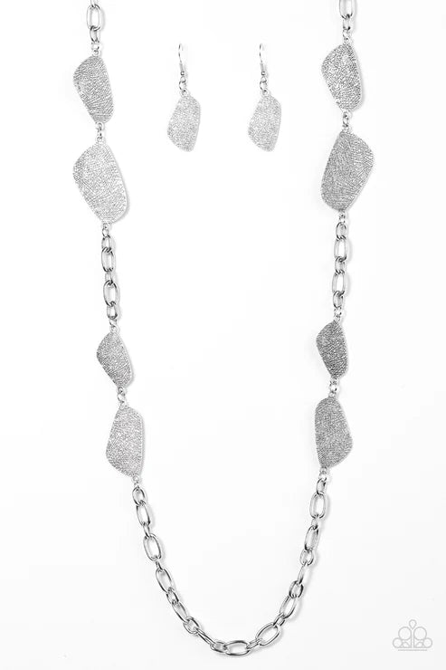 Handcrafted Harmony Silver Necklace