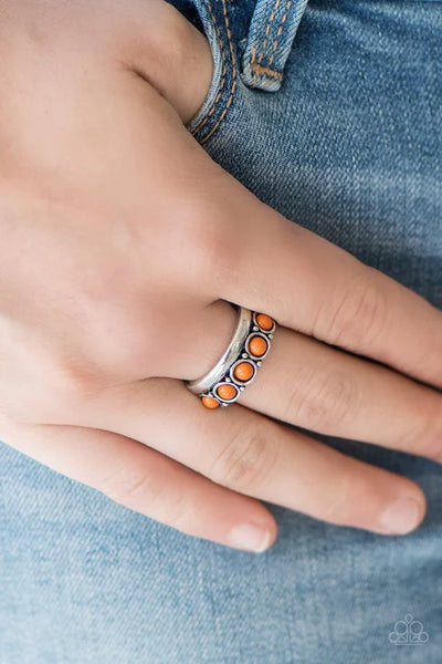 Country Couture Orange Ring