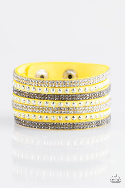 Victory Shine Brown Wrap Bracelet ***Pictures show yellow bracelet