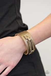 Street Glam Brass Bracelet