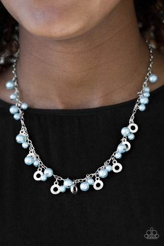 Elegant Ensemble Blue Necklace