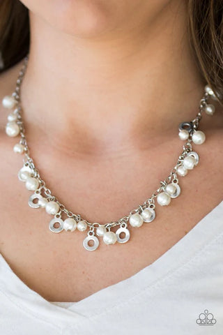 Elegant Ensemble White Necklace