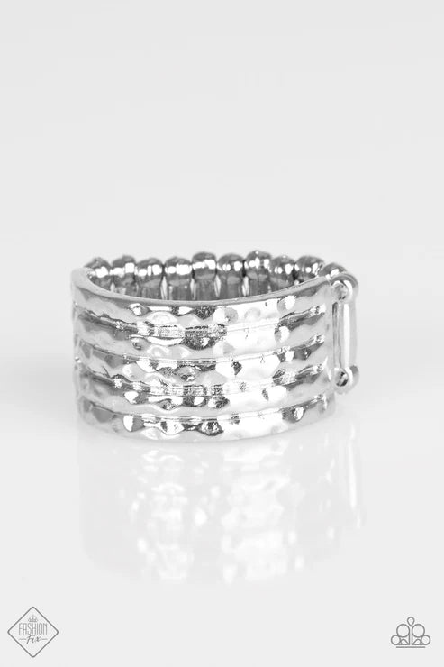 Texture Timbre Silver Ring - Fashion Fix Simply Santa Fe March 2018