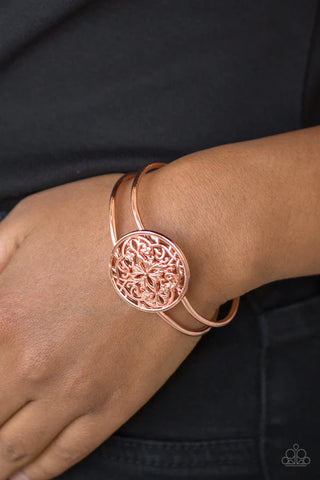 Mandala Majesty Copper Bracelet