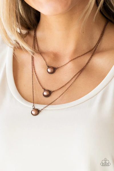 A Love For Luster Copper Necklace