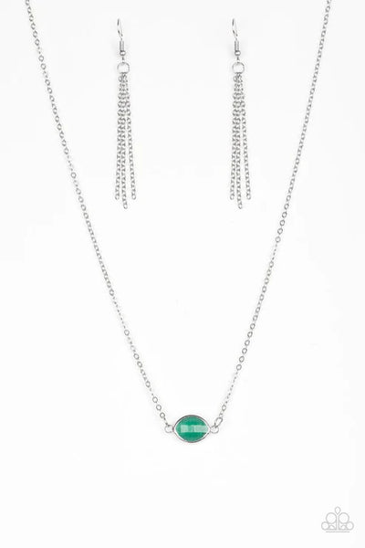 Fashionably Fantabulous Green Necklace