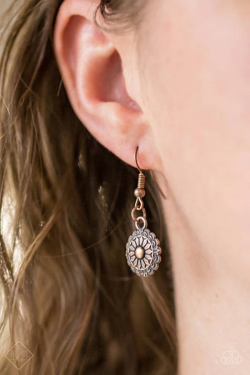 Mayan Marvel Copper Necklace - Santa Fe Fashion Fix