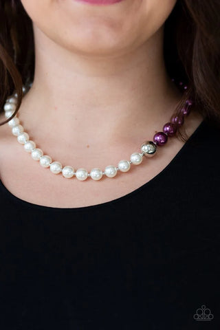 5th Avenue A-Lister Purple Necklace