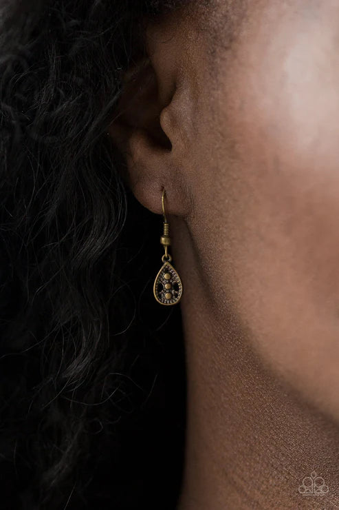 Galapagos Gypsy Brass Necklace