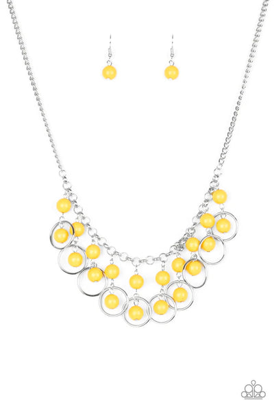 Really Rococo Yellow Necklace