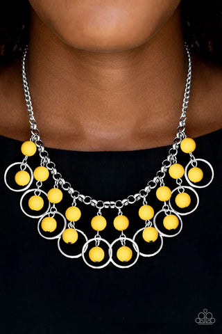 Really Rococo Yellow Necklace