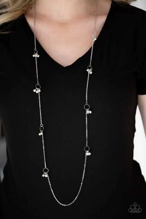 House Party Posh Brown Necklace