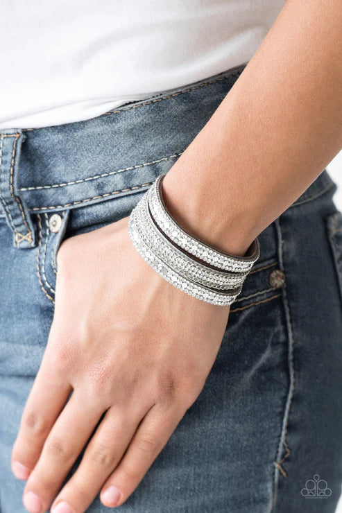 Fashion Fanatic Silver Wrap Bracelet