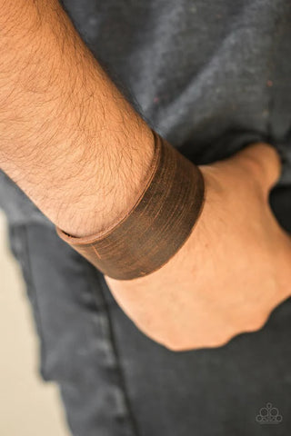 Casually Cowboy Brown Bracelet