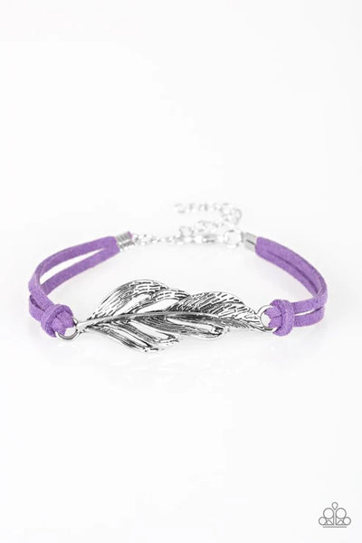 Faster Than FLIGHT Purple Bracelet