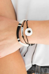 Jetsetter Journey Black Bracelet