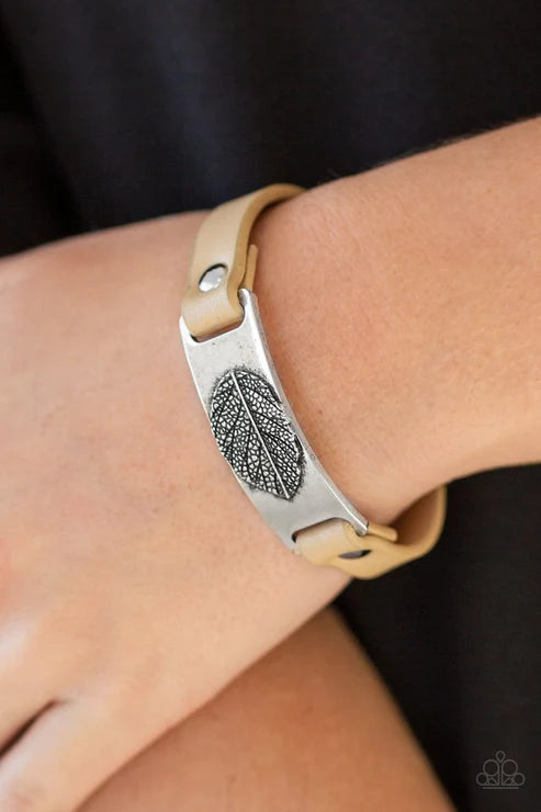 Take The LEAF Brown Bracelet