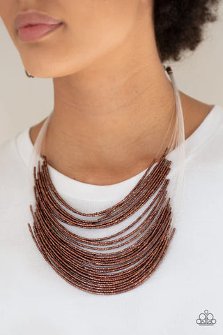 Catwalk Queen Copper Necklace