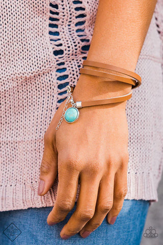 Tranquil Trekker Blue Bracelet - Fashion Fix Simply Santa Fe April 2019