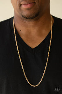 The Go-To Guy Gold Men's Necklace