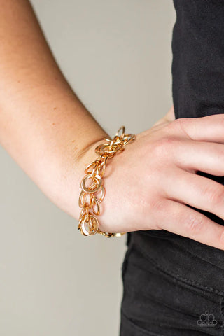 Noise Control Gold Bracelet